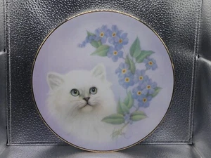 Blütenblätter und Schnurren "Vergissmeinnicht" Hamilton Collection Deko Sammelteller - Bild 1 von 12