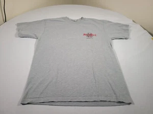 Hard Rock Cafe Shirt Mens Large Gray SHANGHAI Vintage 80s 90s USA Graphic Tee - Picture 1 of 18