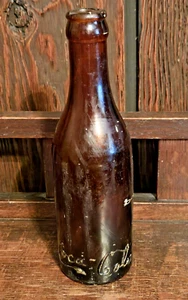 Antike Bernstein ROOT Coca Cola Flasche - LEXINGTON, KY - Bild 1 von 12