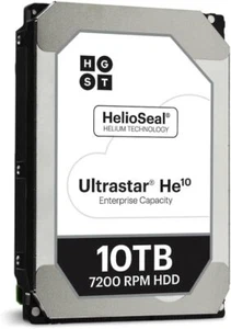 WD HGST DC HC510 10TB 7.2K SATA 6Gbps 3.5'' 4Kn HDD HUH721010ALN600 - Picture 1 of 1