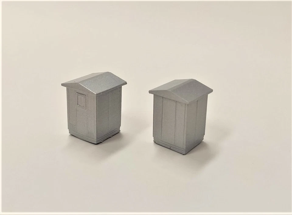 5070DM Garitta Blocco Automatico Argento delle FS conf. 2 pezzi scala HO 1:87 - Immagine 1 di 1