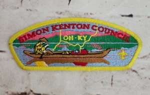 BSA Boy Scout, Simon Kenton Council, OH - KY, Council Shoulder Patch, Pre-owned - Picture 1 of 2