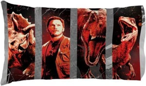 Jurassic World Eruption Funda de Almohada Estándar Niños Poliéster Funda de Almohada 1pc20x30" - Imagen 1 de 3