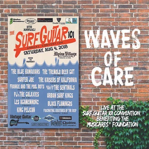 "Waves of Care" Live at the 2018 Surf Guitar 101 Convention MusiCares Benefit - Picture 1 of 2