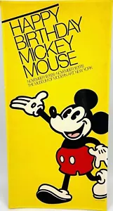 1978 MUSEUM OF MODERN ART, NY Happy Birthday Mickey Mouse Exhibition Poster - Picture 1 of 12