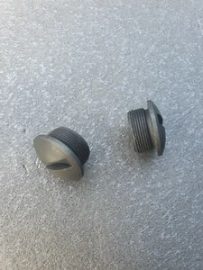 Harley WL WLA WLC WLD UL Knuckle Handlebar Set of End Nuts 3330-36 Flathead - Picture 1 of 4