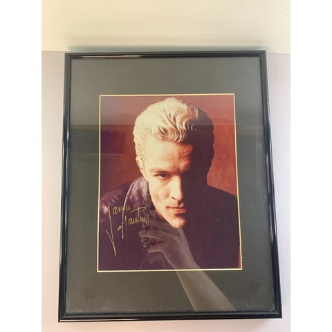 SIGNED James Marsters Buffy the Vampire Slayer Spike Autographed Framed Photo Cover
