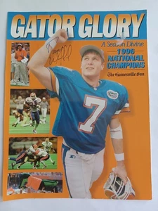Danny Wuerffel Signed 1996 Florida Gators "Gator Glory" Photo Cover - CHOF - Picture 1 of 3
