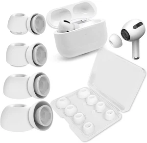 4 pares de puntas de repuesto para AirPods Pro 1ª generación y 2ª blanca - Imagen 1 de 7