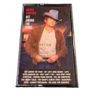 Merle Haggard - Out Among The Stars - Cassette Tape Promo - Picture 1 of 8