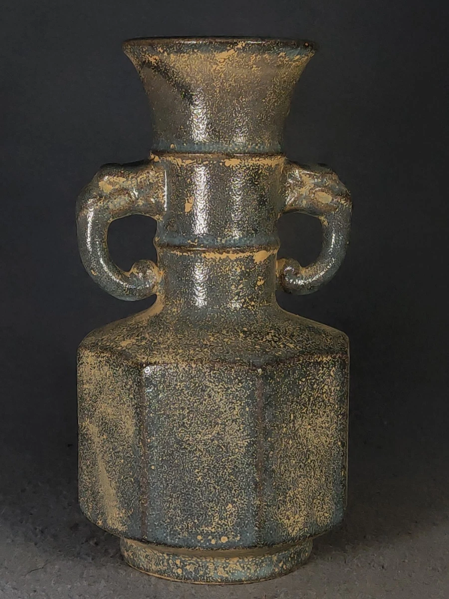 象耳花瓶 古銅 象耳花器 - 古好屋