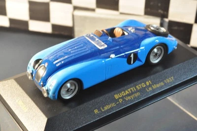 1/43 BUGATTI 57G #1 LE MANS 1937-IXO - Immagine 1 di 2
