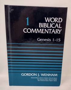 Genesis 1-15, Volume 1 (Word Biblical Commentary) - Hardcover - VERY GOOD - Imagen 1 de 3