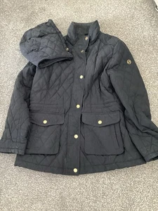 Schwarze Michael Kors Damenjacke mit Kapuze, Größe L - Bild 1 von 6