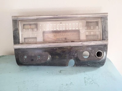 1940 Oldsmobile Gauge Instrument Cluster Dash Trim - Imagem 1 de 4