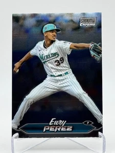 2024 Topps Stadium Club #139 EURY PEREZ | Chrome - Foto 1 di 2