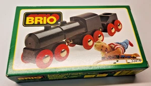 Motore a vapore BRIO n. 33414 vintage con tender. Made in Sweden NOS - Foto 1 di 2