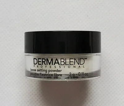 Dermablend Polvo Ajuste Suelto Original Translúcido Viaje .11 OZ 3g Nuevo Foto 1 de 3