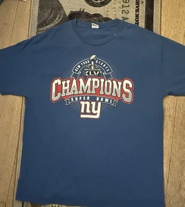 New York Giants Super Bowl Champion Shirt. Vintage From Game. HMU With Prices - Picture 1 of 3