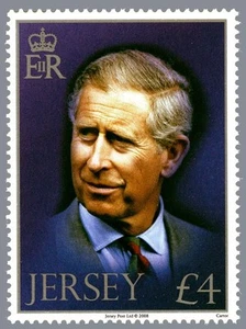 JERSEY 2008 Prince Charles 60th birthday 1v - Imagen 1 de 1