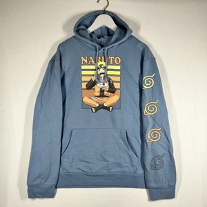 Naruto Pullover Blu Felpa con Cappuccio Old Navy Uomo Taglia XX Large - Foto 1 di 12