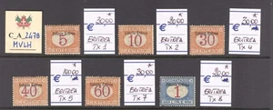 C_A_2478 ERITREA. Stamps of 1903 Segnatasse set. Mint. - Picture 1 of 1