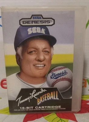 Tommy Lasorda Baseball (Sega Genesis, 1989) In Box CaseTested!! - Image 1 of 4
