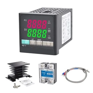 PID-Temperaturregler-Kit, Spannung AC 100 ~ 240 V kommt mit SSR 40DA Solid... - Bild 1 von 6