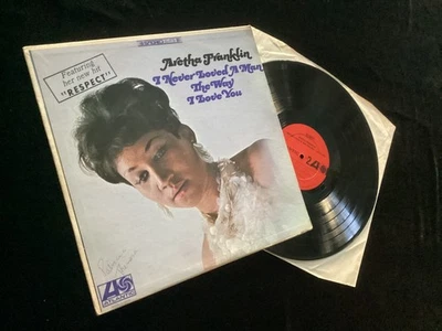 Aretha Franklin – I Never Loved A Man The Way I Love You -Canadian 1st Press LP - Image 1 of 4