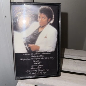 Michael Jackson Thriller Cassette Tape 1982 Epic Records/CBS QET38112 TESTED - Picture 1 of 5