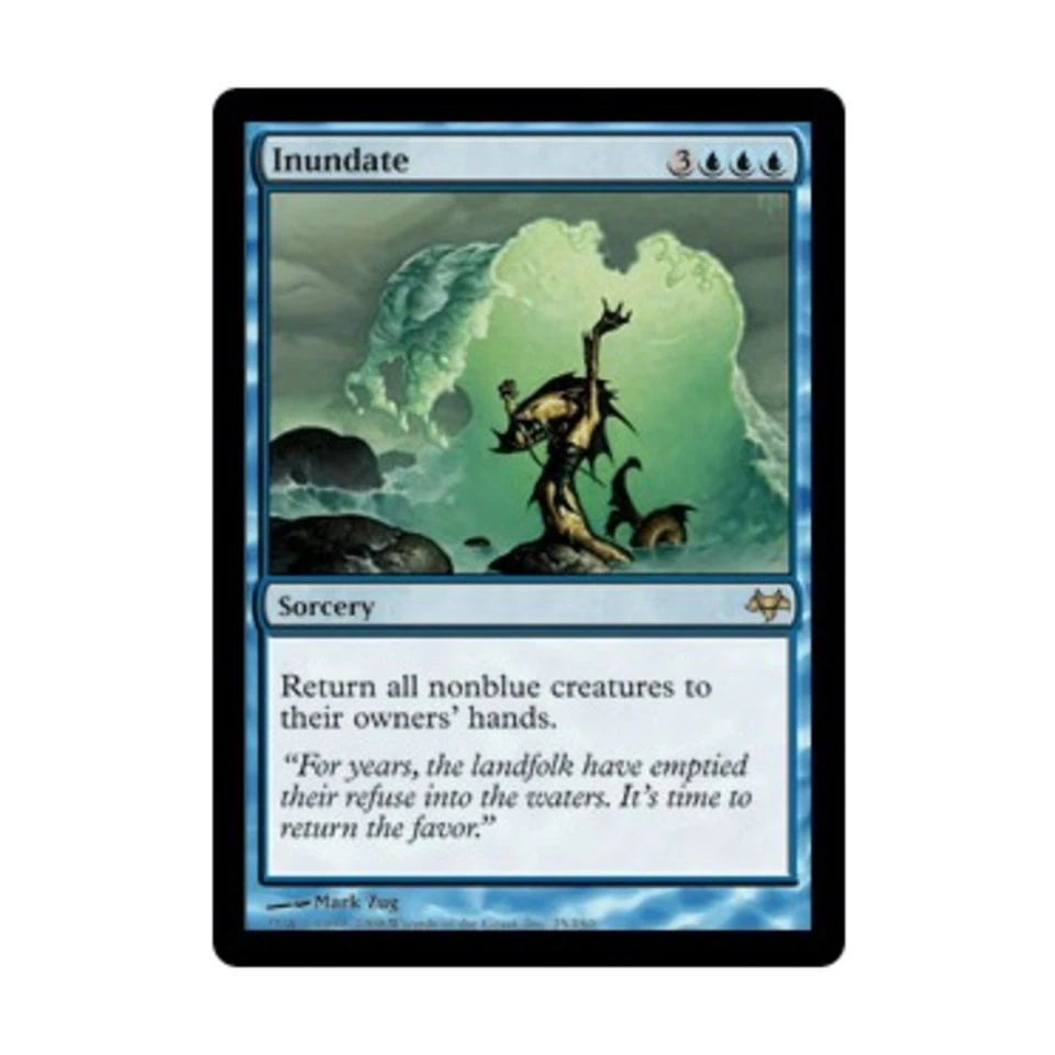 WOTC MtG Eventide Inundate (R) NM - Image 1 of 1