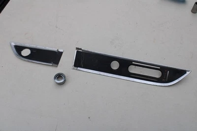 1961  Ford Galaxie, Starliner , Dash Trim Bezels , Ignition -Heater Control Trim Foto 1 de 4