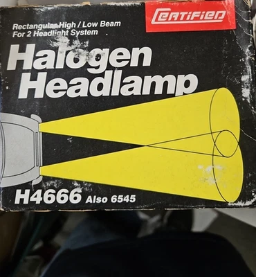 Bombilla halógena de haz sellado NOS Sylvania H4666 ES180 Foto 1 de 4