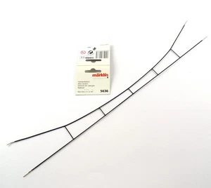 MÄRKLIN SCALA 1 CATENARIA IN METALLO NERA LUNGHEZZA mm 450 / 17-11/16" art 5636 - Foto 1 di 2