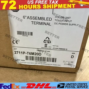 2711P-T6M20D NEW AB Touchpad Touch Screen PanelView Plus 600 US Free Tax - Picture 1 of 2