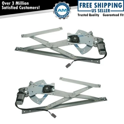 Juego de pares de reguladores de potencia de ventana con motor delantero derecho izquierdo y derecho para Explorer Foto 1 de 4