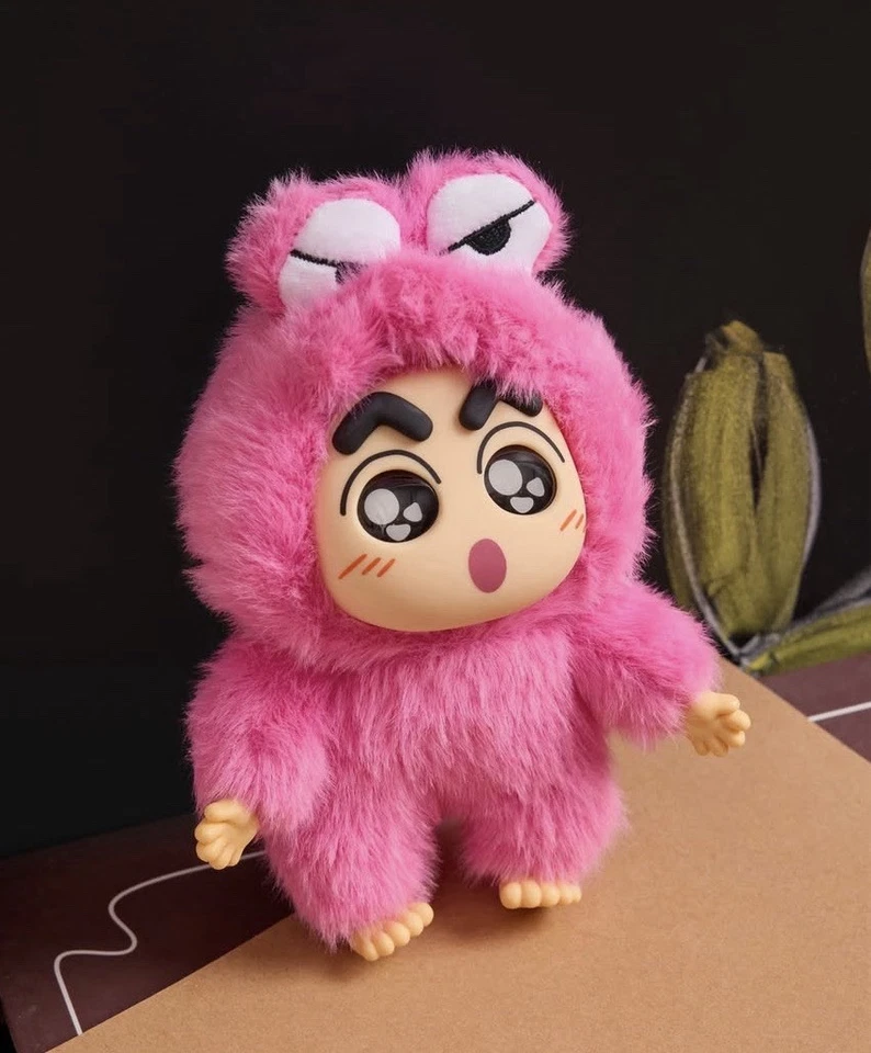 Miniso Crayon Shinchan Blind Box Plush Keychain Toy Waniyamasan - Image 1 of 3