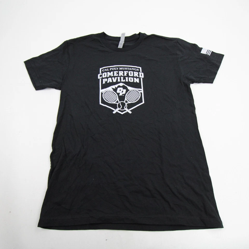 Cal Poly Mustangs Next Level Short Sleeve Shirt Men's Black Used - Image 1 of 1