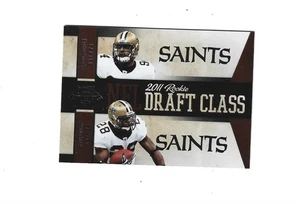 2011 Playoff Contenders Draft Class #23 Cameron Jordan/Mark Ingram SAINTS - Bild 1 von 2