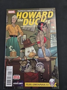 Marvel Howard The Duck #1 2016 1st Appearance of Gwenpool! - Picture 1 of 2
