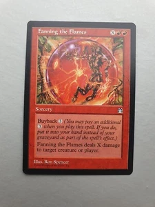 Fanning the Flames , MTG Stronghold (1998). Uncommon Red Sorcery NM - Picture 1 of 2