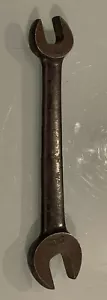 Antique Armstrong 5/8 & 9/16 Inch Open Ended Wrench #727- Made in USA - Picture 1 of 8