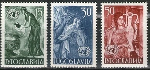 Yugoslavia 1953 ☀ Frescoes from 12-14th Century - With United Nations logo ☀ MNH - Picture 1 of 1