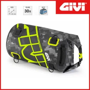 Bolsa Rullo Impermeable Givi Universal 30 Lt. / Camo.Gris/Amarillo - Ea114Cm - Imagen 1 de 1