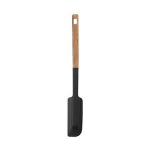 MUJI Wooden Handle Silicone Slim Spatula MC109A4S - Picture 1 of 1