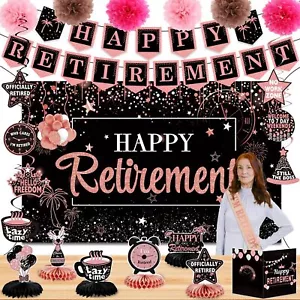 Happy Retirement Party Decorations for Women27PCS Happy Retirement Gift For W... - Picture 1 of 9
