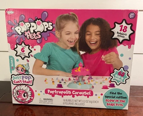 YULU Pop Pops Pets POPTROPOLIS CAROUSEL 17 Bubbles Series 1 Cover