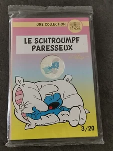 SIEGELBOX 10 EURO SILBER 2020 / DER FAULE SCHLUMPF 3/20 / SILVER EURO - Bild 1 von 2