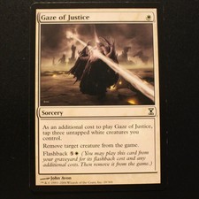 MTG Gaze of Justice, Time Spiral 2006