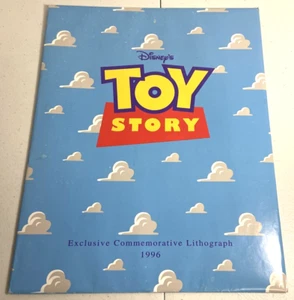 Litografía conmemorativa exclusiva de Toy Story 1996 11 x 14 de Disney - Imagen 1 de 9